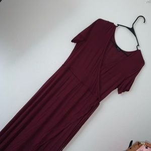 💞Burgundy Red Maxi Dress💞